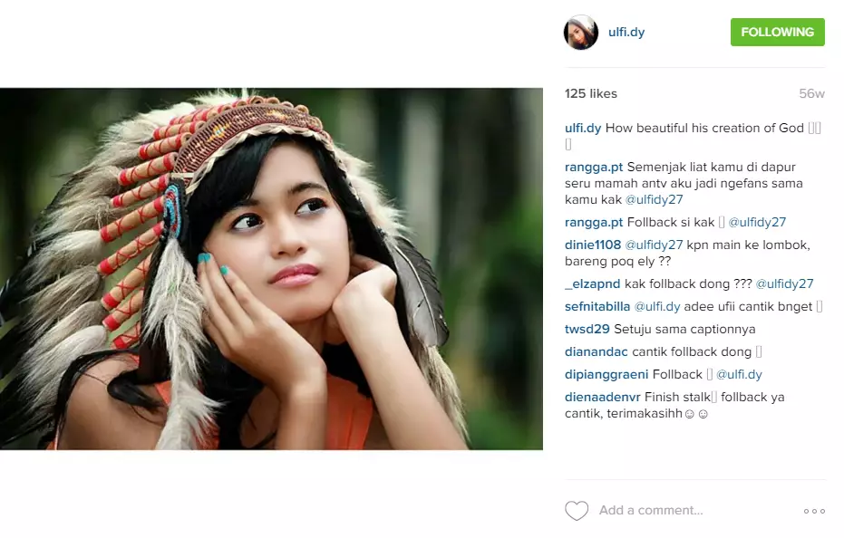 Wajah ayu putri Elly Sugigi bikin hatimu klepek-klepek, benar nggak? 