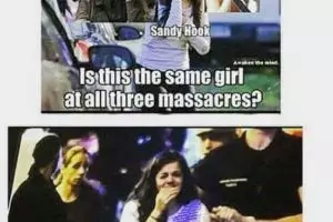 Ini wanita yang terlihat sama di 4 kejadian teror yang berbeda