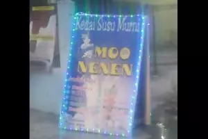 Kedai susu ini genit banget namanya, kamu tertarik singgah?