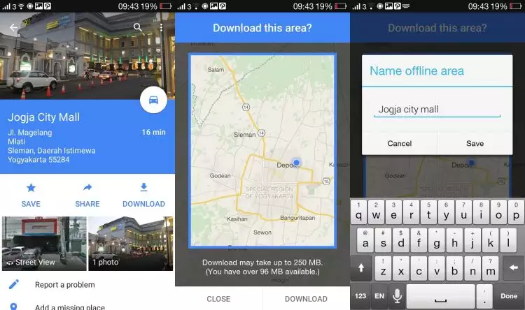 5 Langkah menggunakan Google Maps tanpa koneksi internet 
