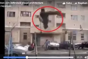 VIDEO: Main ayunan sampai berputar.....