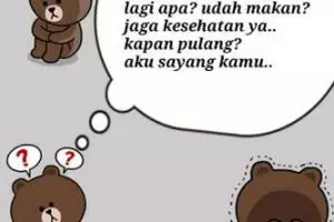 17 Meme kisah cinta ala stiker Line ini bikin hatimu baper, duh!