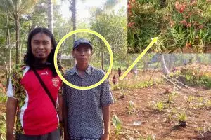 Meski taman bunganya rusak parah, Sukadi malah minta maaf, kok bisa?