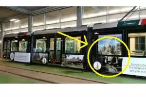 Gambar Borobudur dan Prambanan hiasi trem di Rotterdam, ada apa ya?