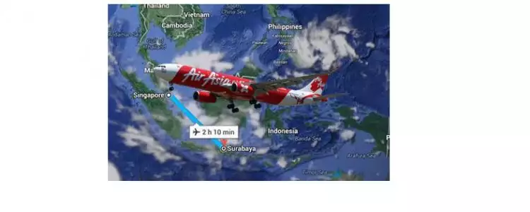 Kecelakaan AirAsia QZ8501 ternyata bukan akibat cuaca buruk
