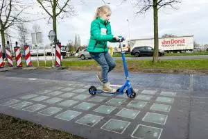 Jalur sepeda di Belanda jadi pembangkit tenaga listrik