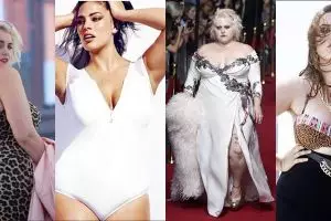 10 Model bertubuh gendut ini buktikan cantik tak selalu ramping