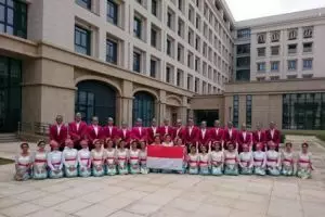 Paduan suara Universitas Brawijaya sabet 2 medali di China, top!