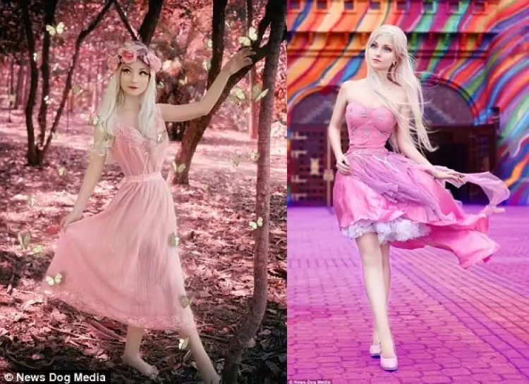 Cantik luar biasa, Barbie hidup ini mengaku tak pernah operasi plastik