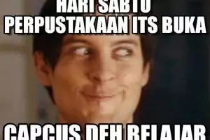 Ini yang biasa dilakukan mahasiswa tingkat akhir, bener nggak?