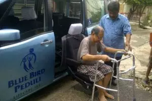 Kabar gembira, sekarang sudah ada taksi ramah difabel!