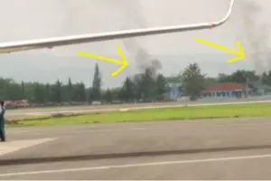 Pesawat T50i jatuh di Gebyar Dirgantara Yogyakarta