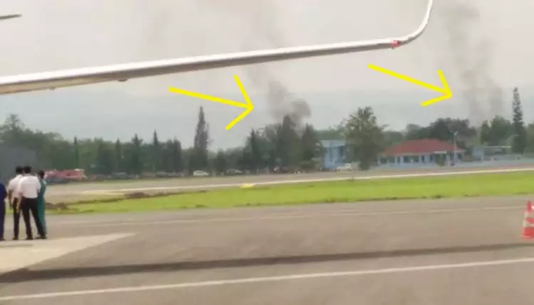 Pesawat T50i jatuh di Gebyar Dirgantara Yogyakarta