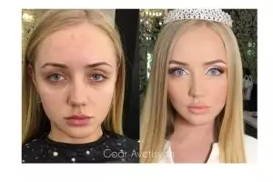 15 Foto ini buktikan kekuatan make up lebih dasyat dari Photoshop