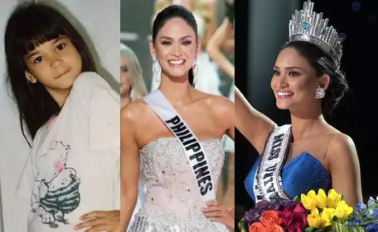 Fakta menarik tentang Miss Universe 2015, sudah cantik sejak kecil! 