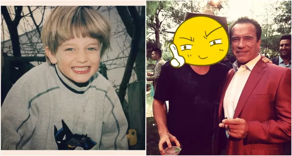 10 Foto transformasi anak Terminator, sekarang ganteng banget