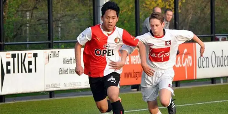 Bangga, pesepakbola muda Indonesia ini main di klub Belanda