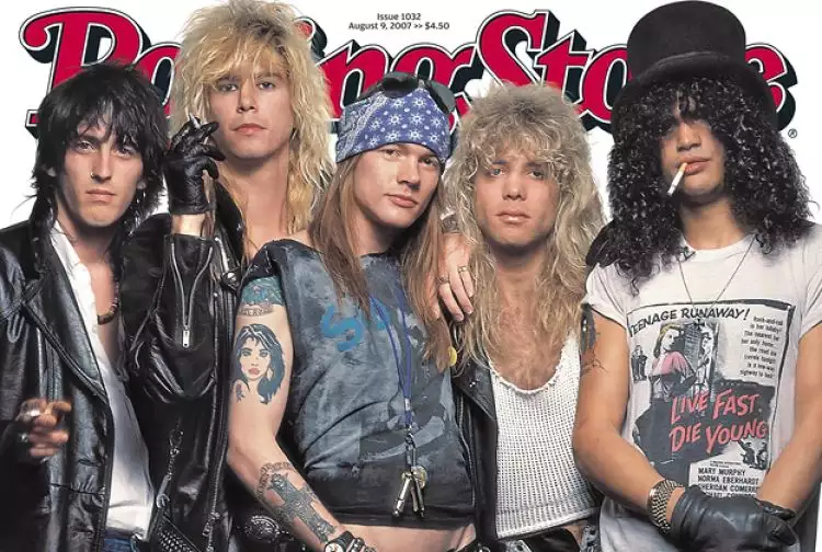 Slash & Axl Rose 'rujuk', Guns N' Roses dikabarkan reuni April 2016