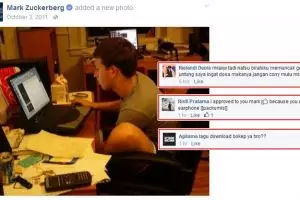 Netizen Indonesia kok gini? Komentari jorok pendiri Facebook