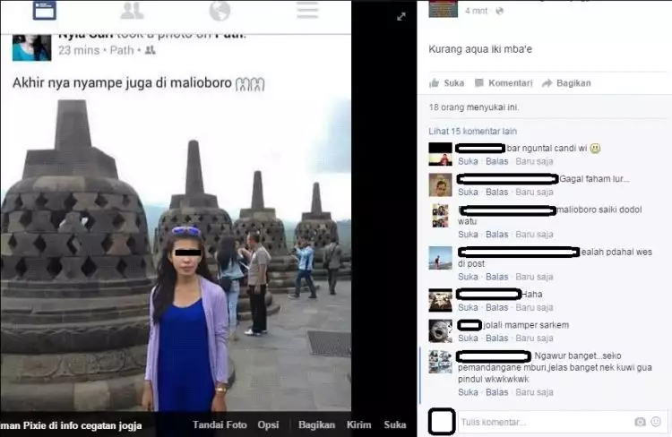 'Gagal paham' nama tempat wisata, cewek ini jadi bahan guyonan netizen