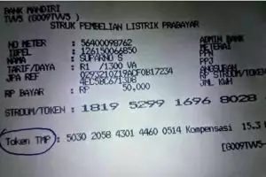 Rahasia di balik struk token listrik prabayar, jangan langsung dibuang