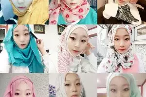 Sudah cantik dan berhijab, gadis Korea ini juga mengajar bahasa Arab