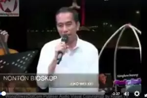 Nggak kalah sama SBY, Presiden Jokowi juga jago nyanyi lho...