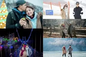 Foto-foto romantis Glenn & Chelsea saat liburan ke Korsel, bikin iri!