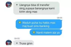 Penipu online shop ini malah ditipu balik calon korbannya, skak mat!