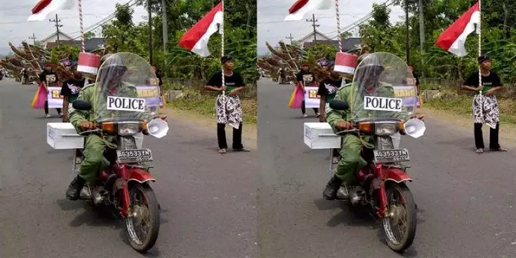 20 Gaya unik orang Indonesia saat karnaval, kocak banget!