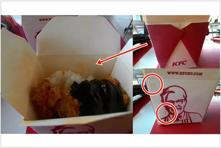 KFC benarkan pakai wadah bekas untuk paket menu KFC Bento