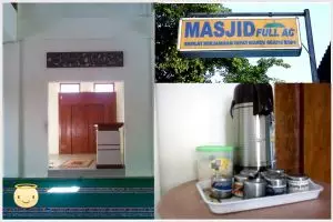 Didesain full AC dan sediakan kopi gratis, masjid ini diminati jamaah