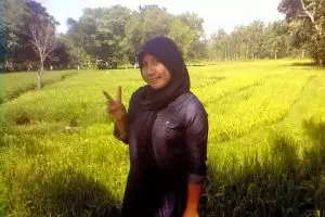 Kagum keindahan Merapi, gadis ini tersadar betapa besar kuasa Tuhan