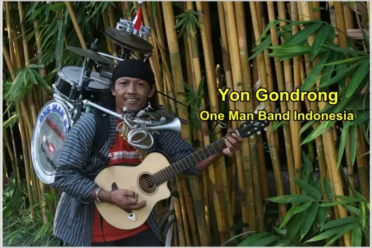 Kumpulan karya Yon Gondrong, musisi 'one man band' yang nyentrik!