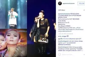 Baju Agnez Mo bikin geger, ada apa sebenarnya?
