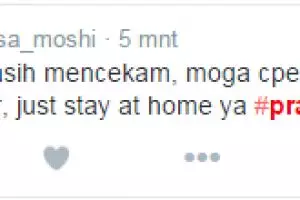 #PrayForJakarta jadi trending topic di media sosial Twitter