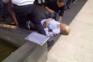 Foto warga asing diduga korban Sarinah tersebar di media sosial