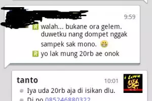 Hati-hati, modus baru penipuan lewat BBM mengintai!