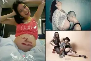 Selain Revalina S Temat, 9 selebritis ini juga pamer perut hamil