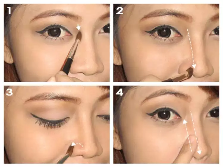 Tips makeup ini bisa bikin hidungmu lebih mancung, coba saja!