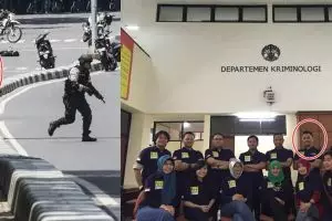 Polisi ganteng #KamiNaksir juga mahasiswa Program Doktor Krimonolgi UI