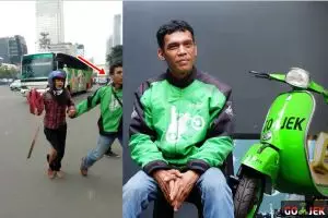 Ini driver Go-Jek pemberani yang selamatkan wanita saat bom Sarinah