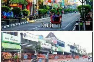 7 Potret perbedaan Malioboro dulu dan sekarang, kamu pilih yang mana?