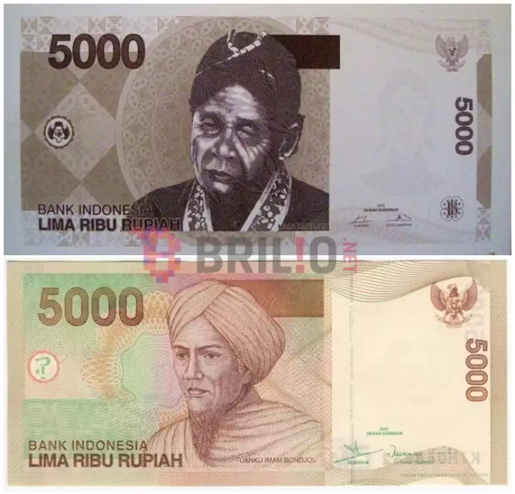 Apa jadinya jika desain mata uang Rp 5.000 diganti Mbah Maridjan?