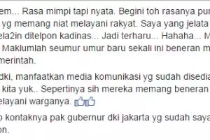 Cerita Devi, lapor e-KTP yang tak kunjung jadi pada Ahok dan direspons