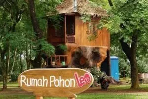 Taman Safari Indonesia punya penginapan berbentuk rumah pohon, wow!