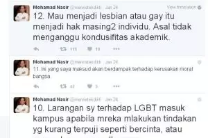 Tokoh-tokoh nasional pun ikut ramai membicarakan LGBT