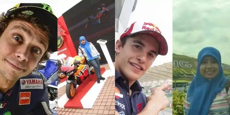 Plesiran ke Malaysia, Avifah Ve histeris jumpa Márquez & Rossi