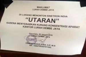 Mengganggu kinerja, lurah ini larang anak buahnya nonton Uttaran