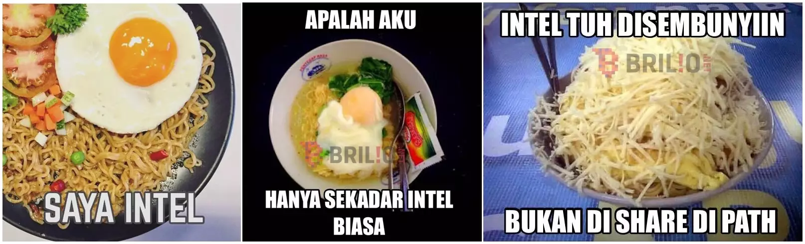 9 Meme Intel ini makjleb, sindir Banyu Biru banget!